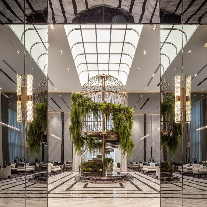 The Address Siam-Ratchathewi lobby interior