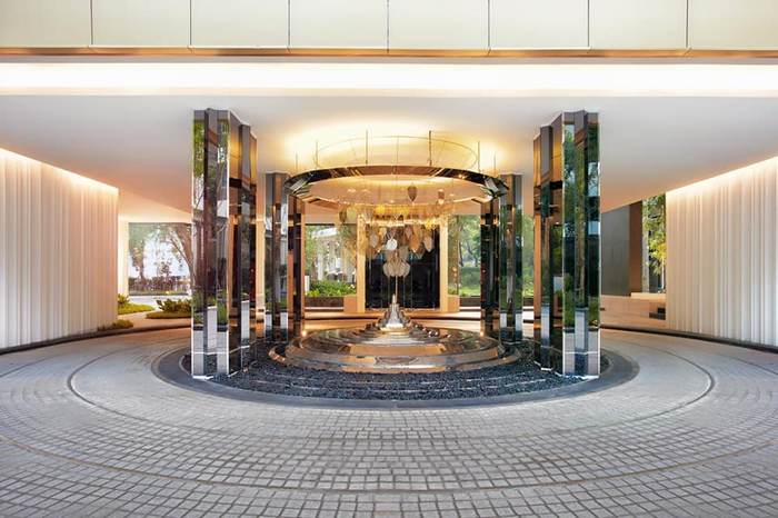 Life at Wireless entrance lobby interior